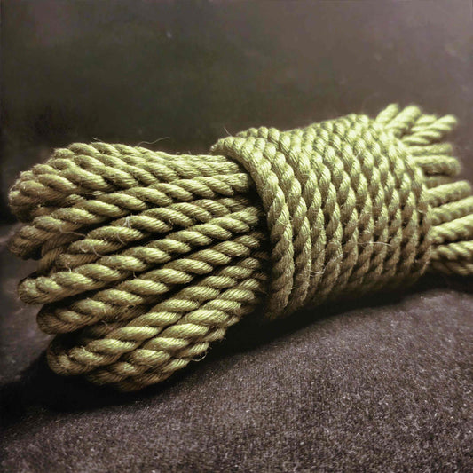olive jute rope