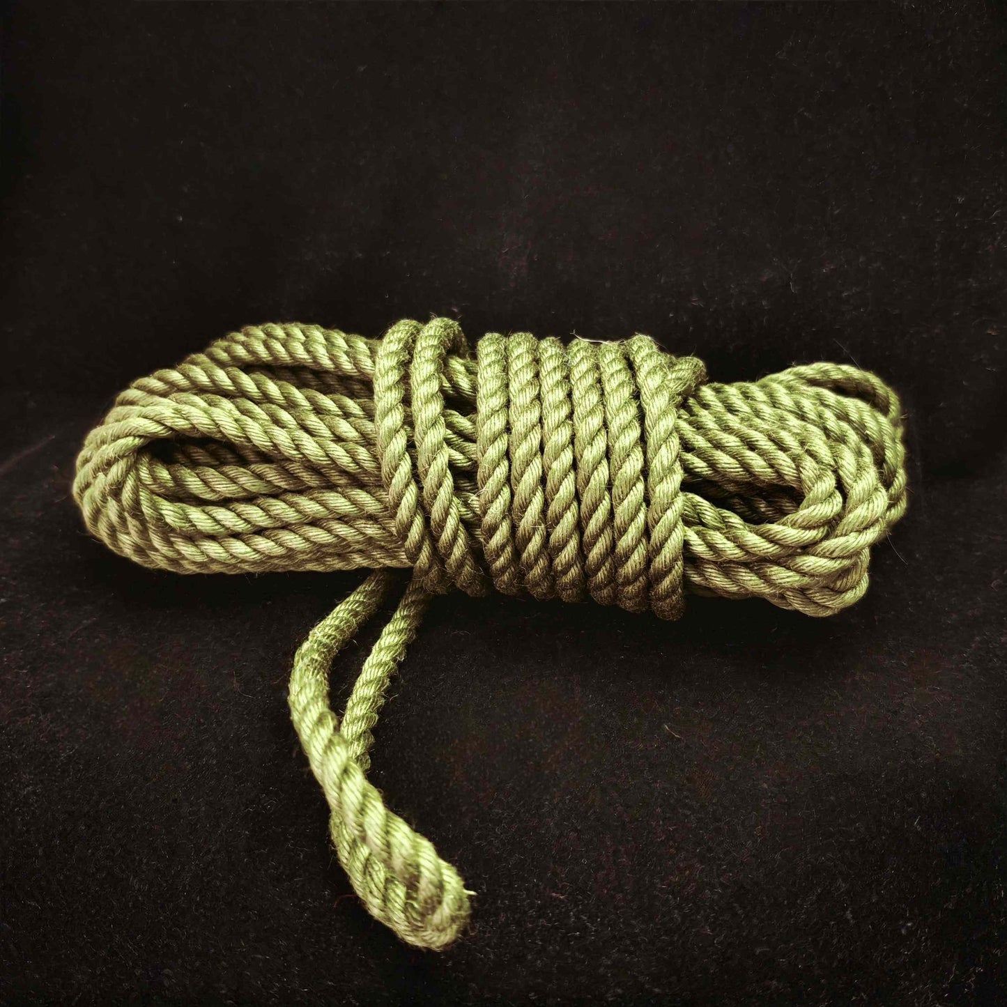 olive jute rope
