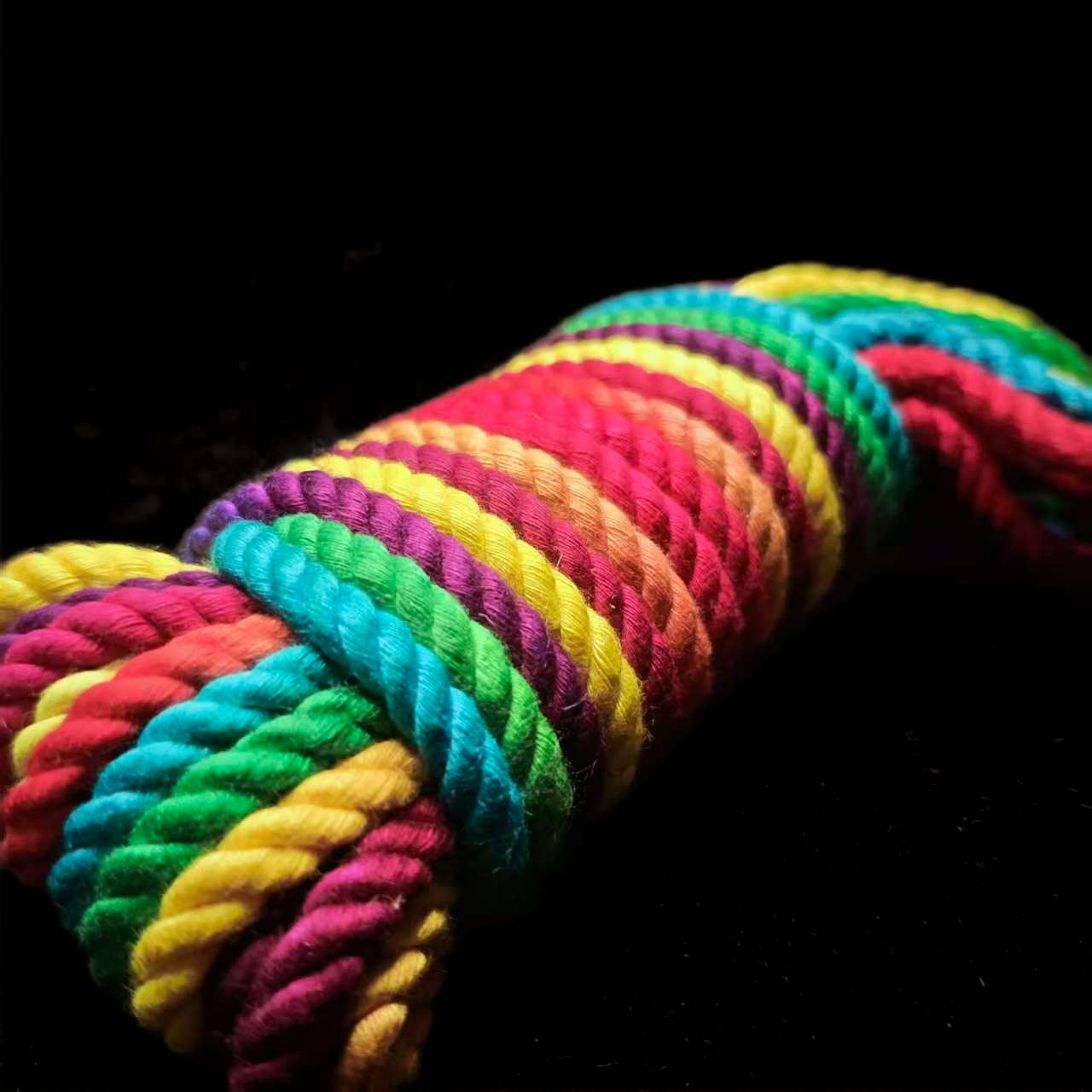 Rainbow Bamboo Rope