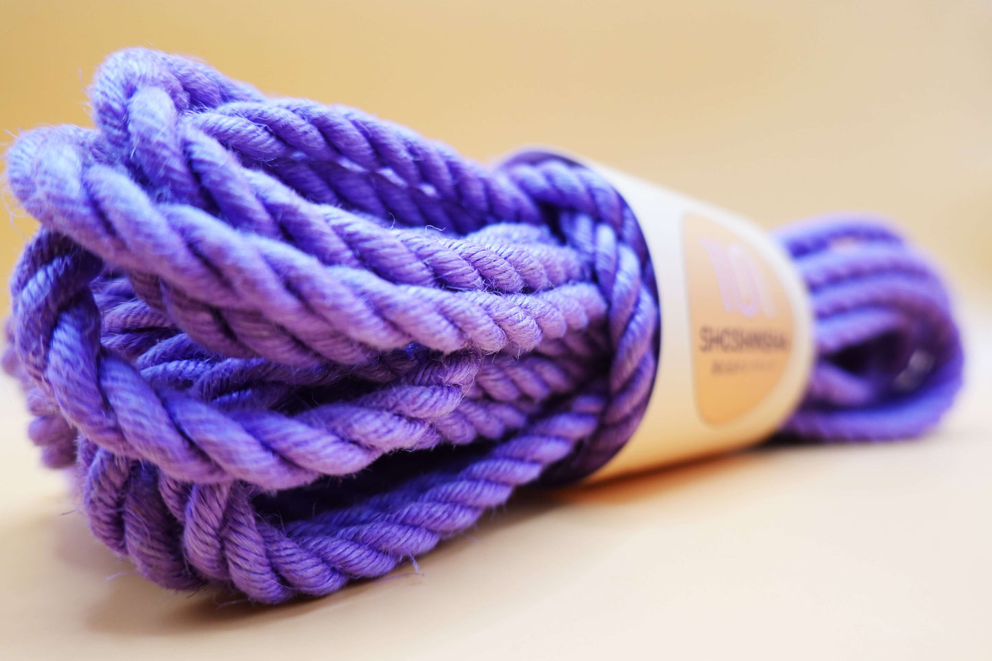 shibari rope-Lavender jute rope