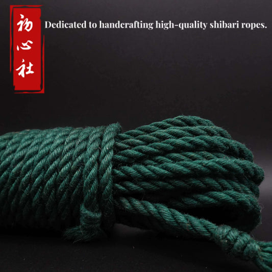 Shibari Rope-Atrovirens Jute Rope