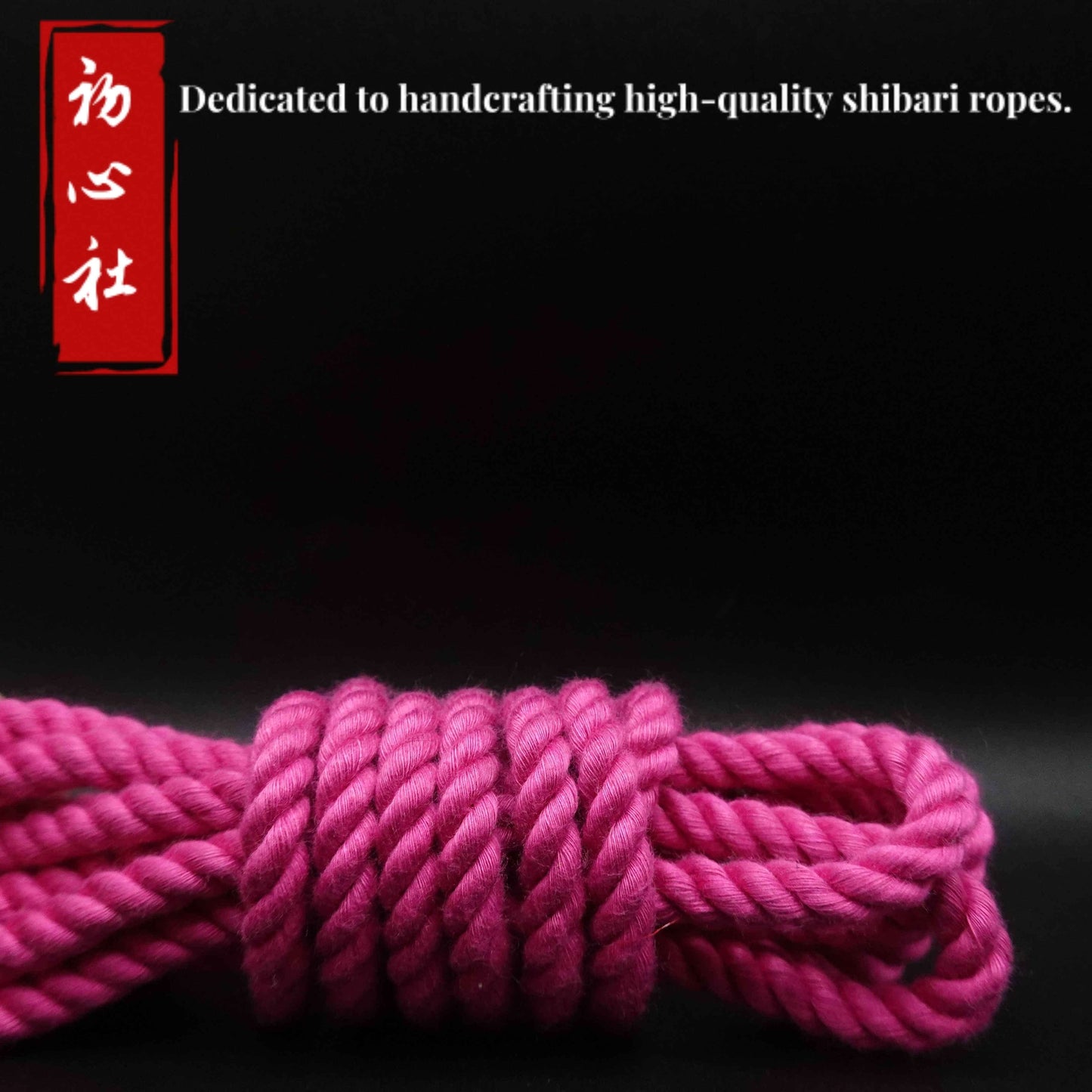 shibari rope-Magenta Bamboo Rope