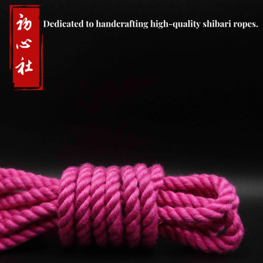 shibari rope-Magenta Bamboo Rope