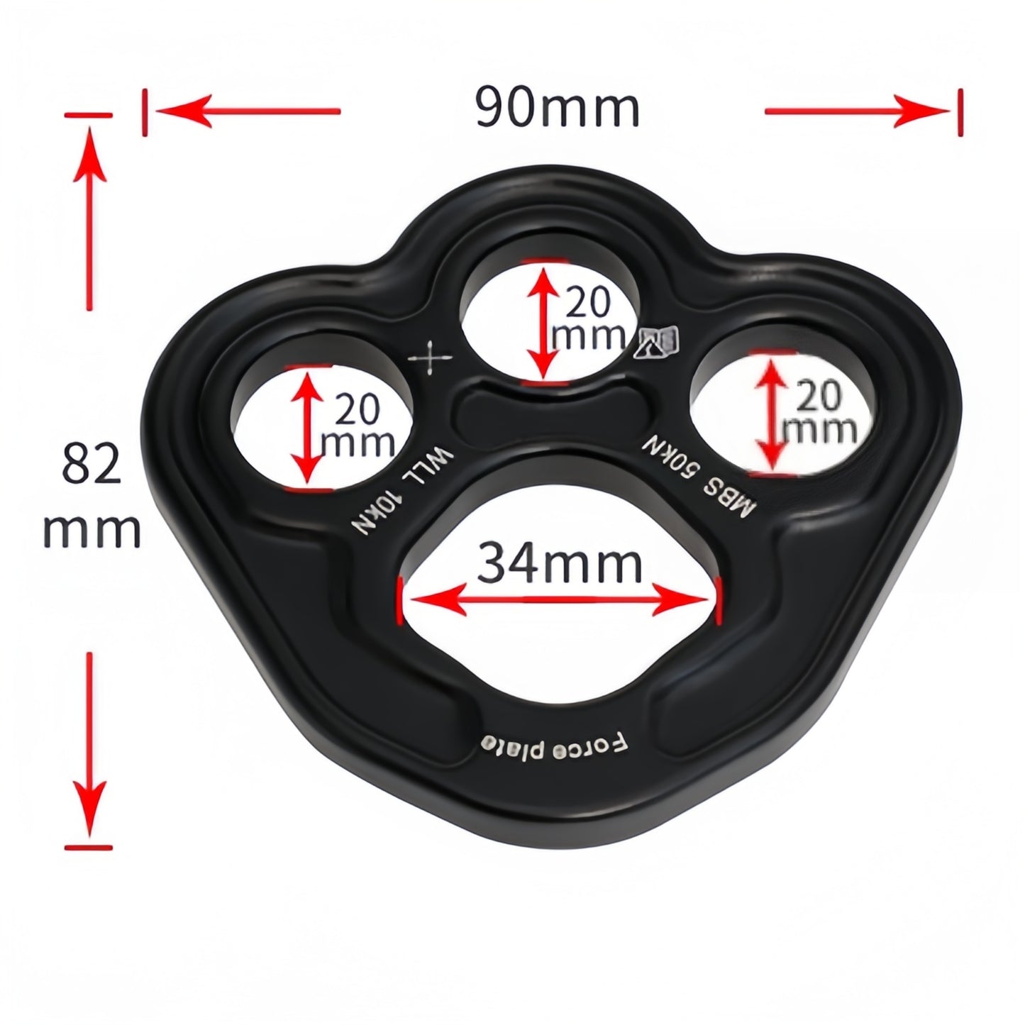 Shibari Ring-Four Hole