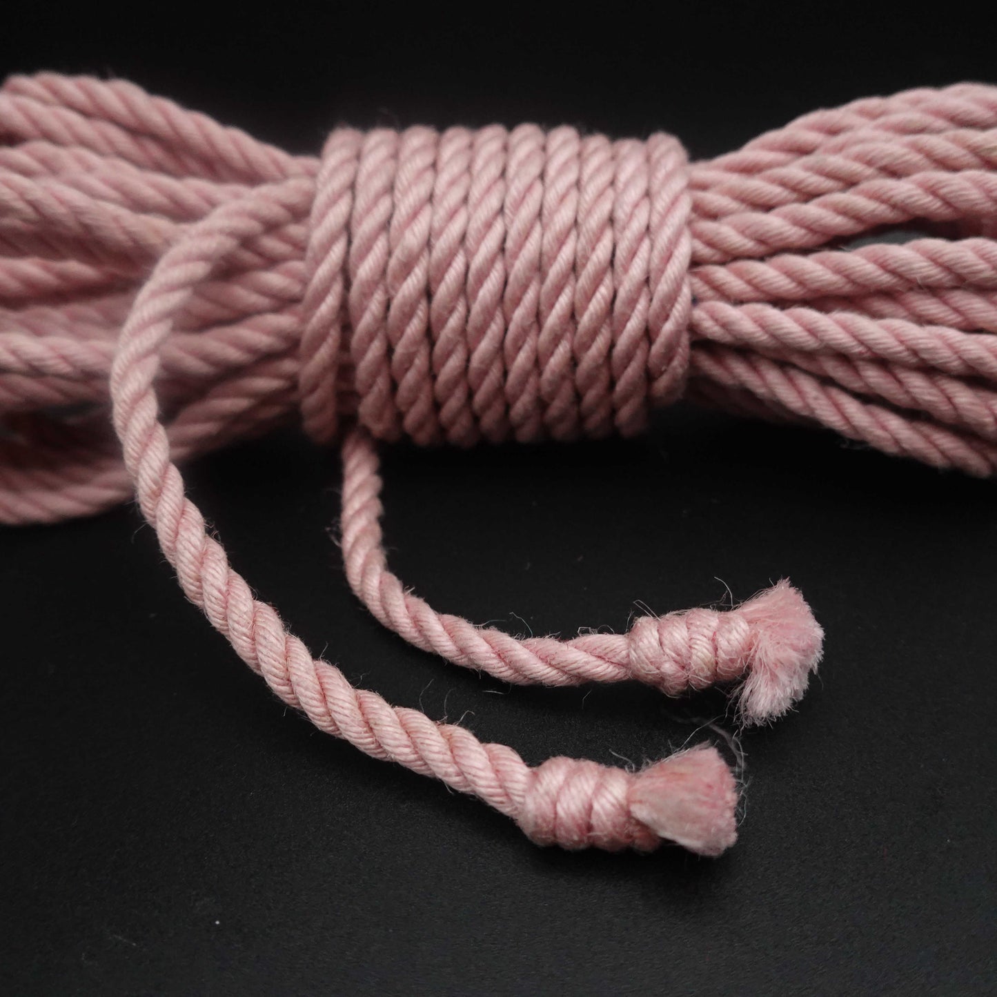 Cherry Blossom Pink Jute Rope
