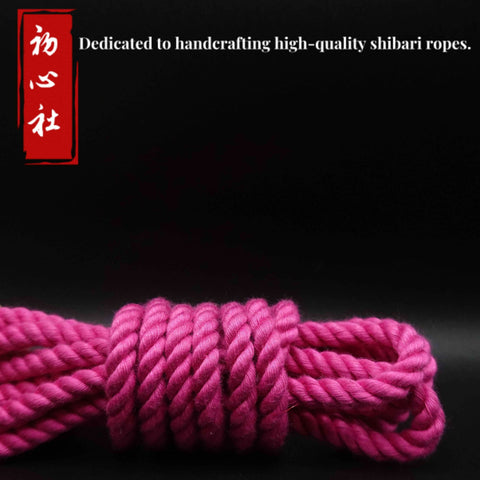 shibari rope-Magenta Bamboo Rope