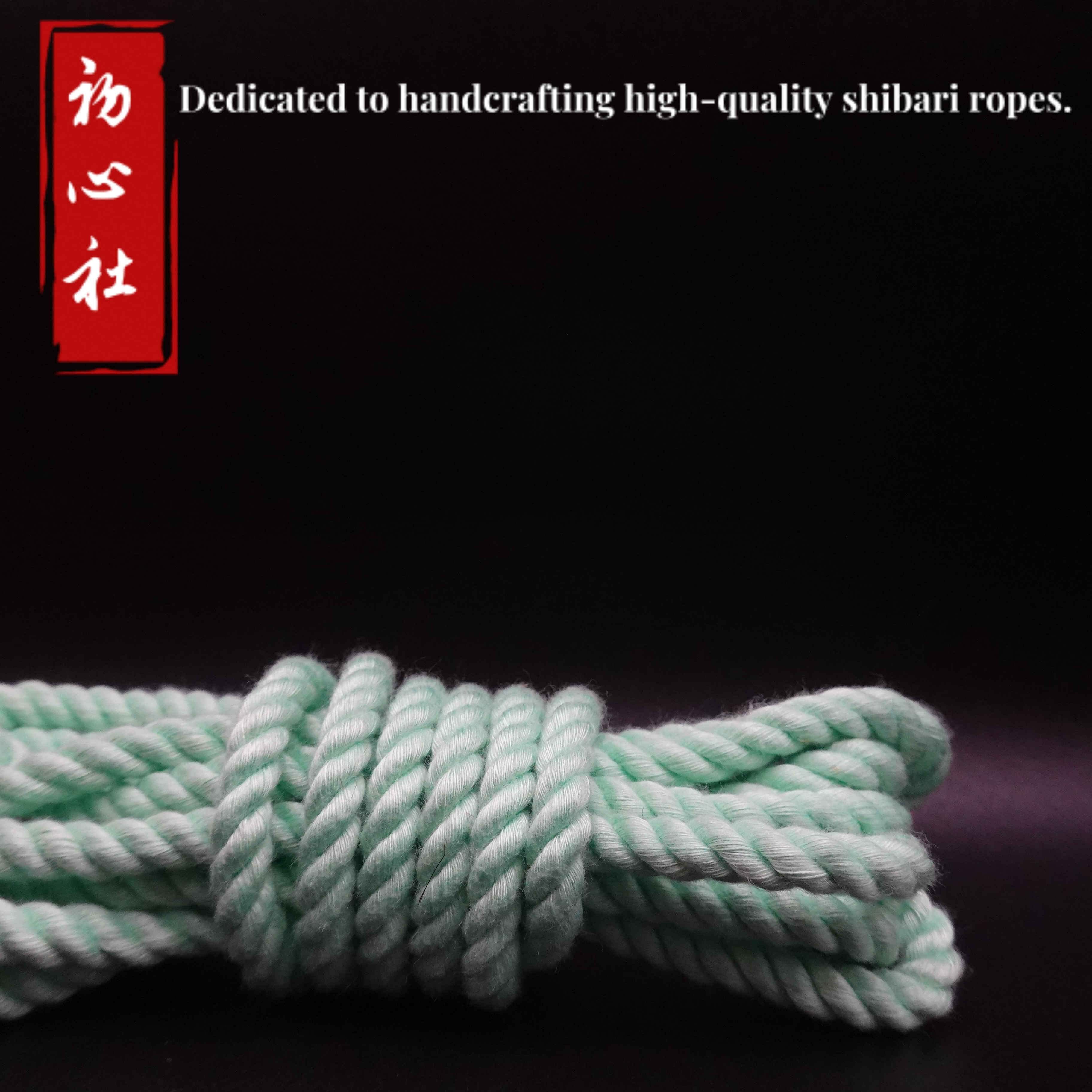 Baby Blue Bamboo Rope-Shibari Rope – Shoshinsha